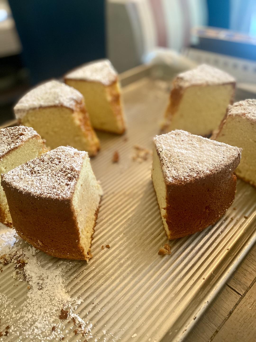 Our pillowy chiffon cake